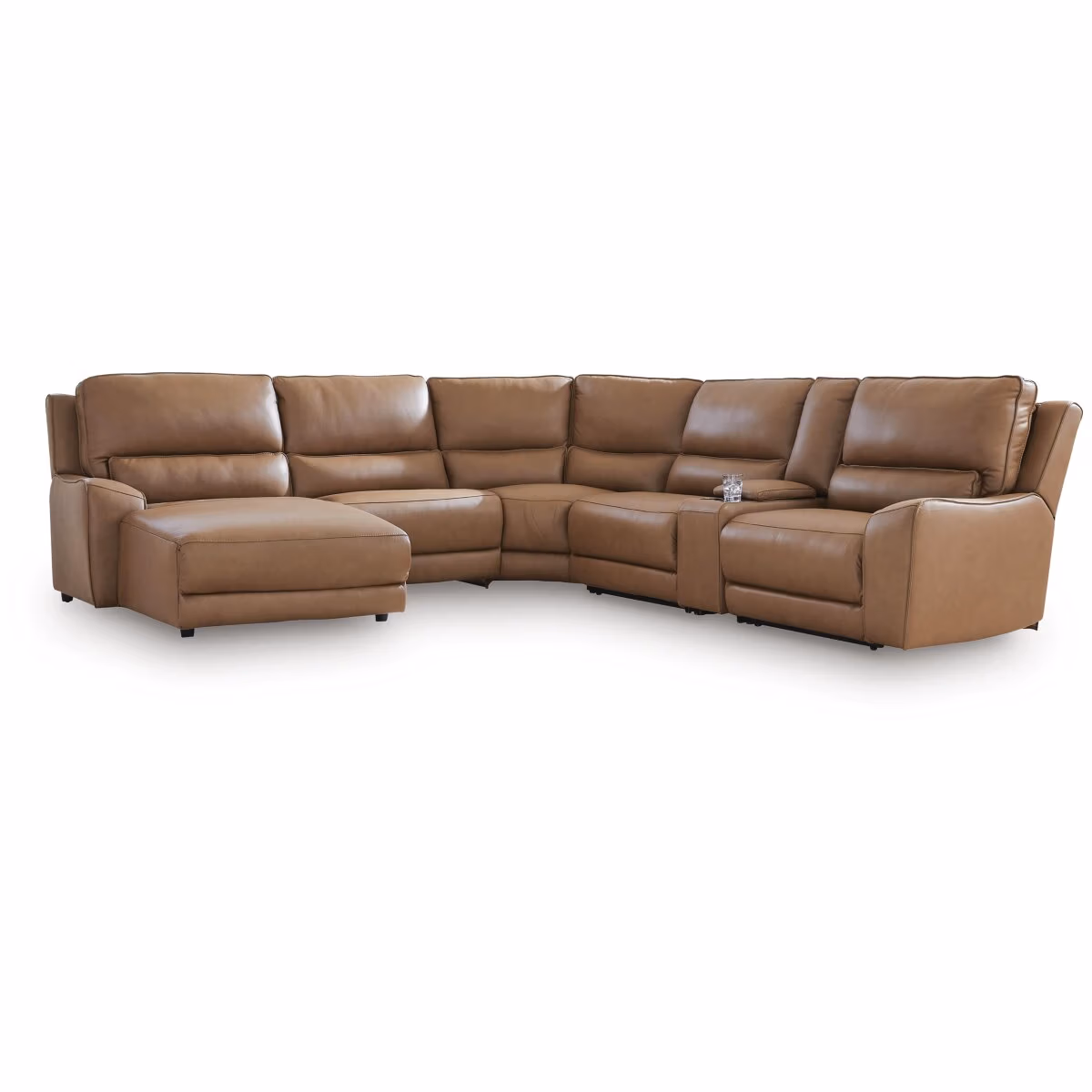 DeepWakes 6-Piece Power Reclining Sectional with Chaise - Image 2