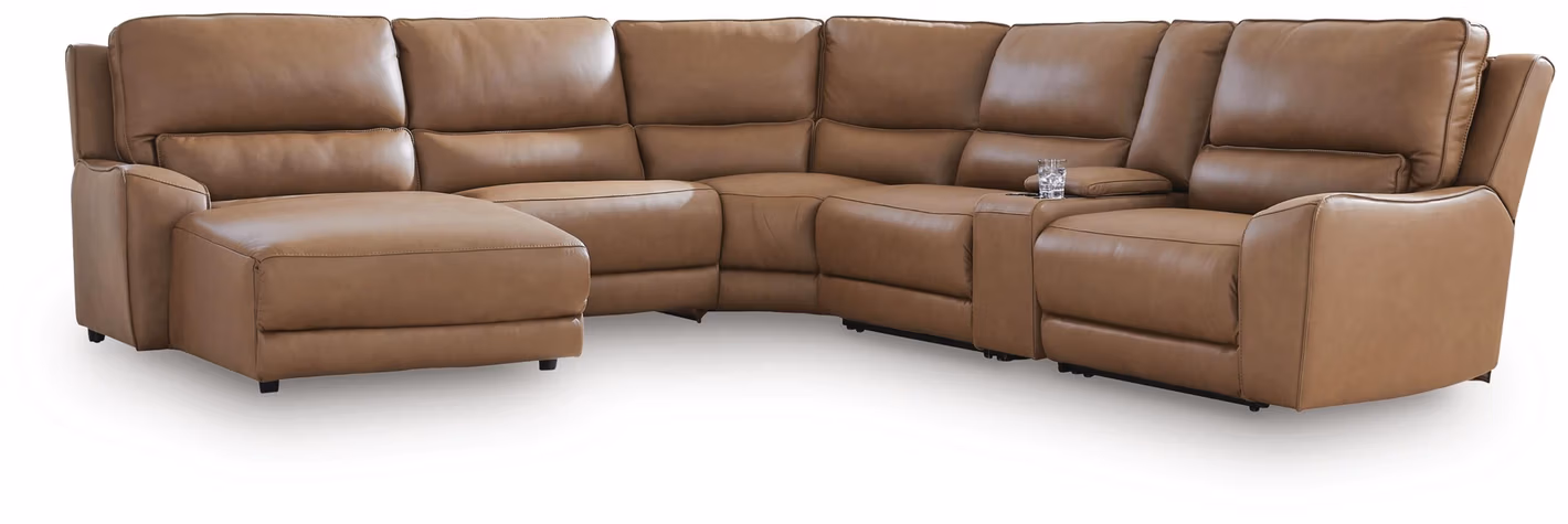 DeepWakes 6-Piece Power Reclining Sectional with Chaise
