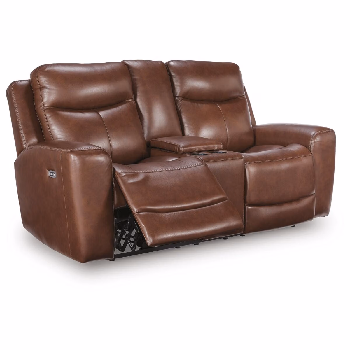 Bexhurst Power Reclining Loveseat with Console - Image 4