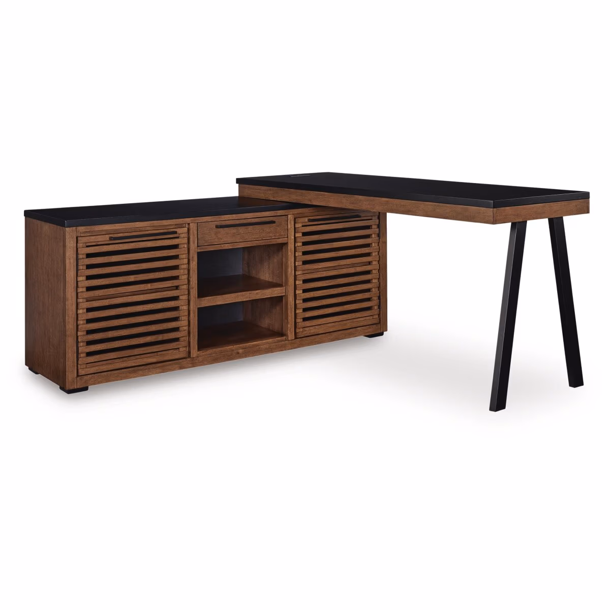 Kallari Credenza with Desk Return - Image 2
