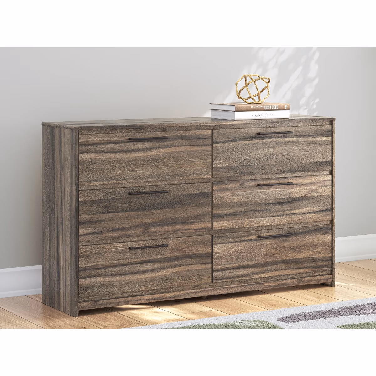 Elbrim King Panel Storage Bed, Dresser and Nightstand - Image 26