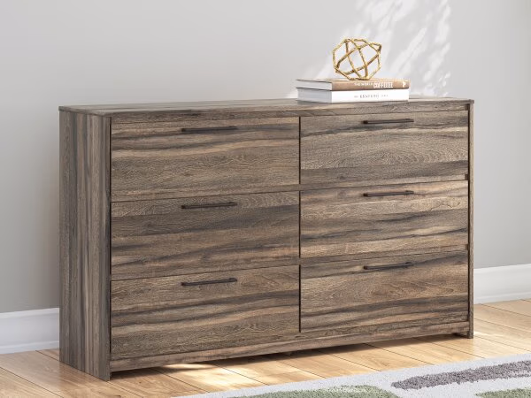 Elbrim King Panel Storage Bed, Dresser and Nightstand - Image 26