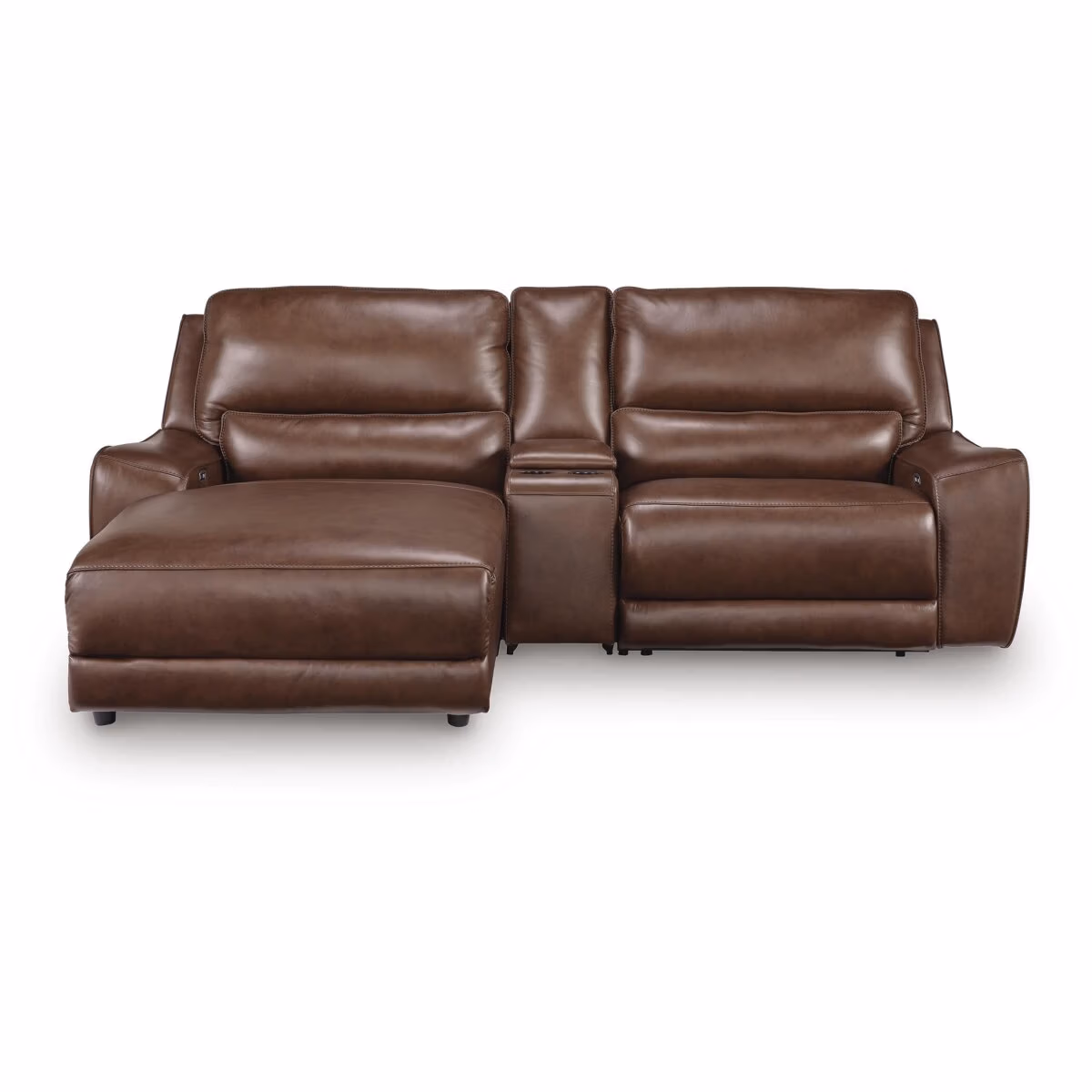 DeepWakes 3-Piece Power Reclining Sectional with Chaise - Image 2