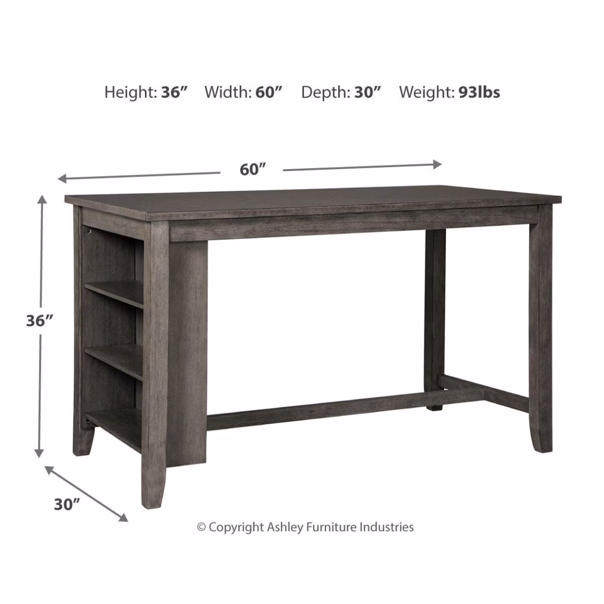 Caitbrook Counter Height Dining Table - Image 5