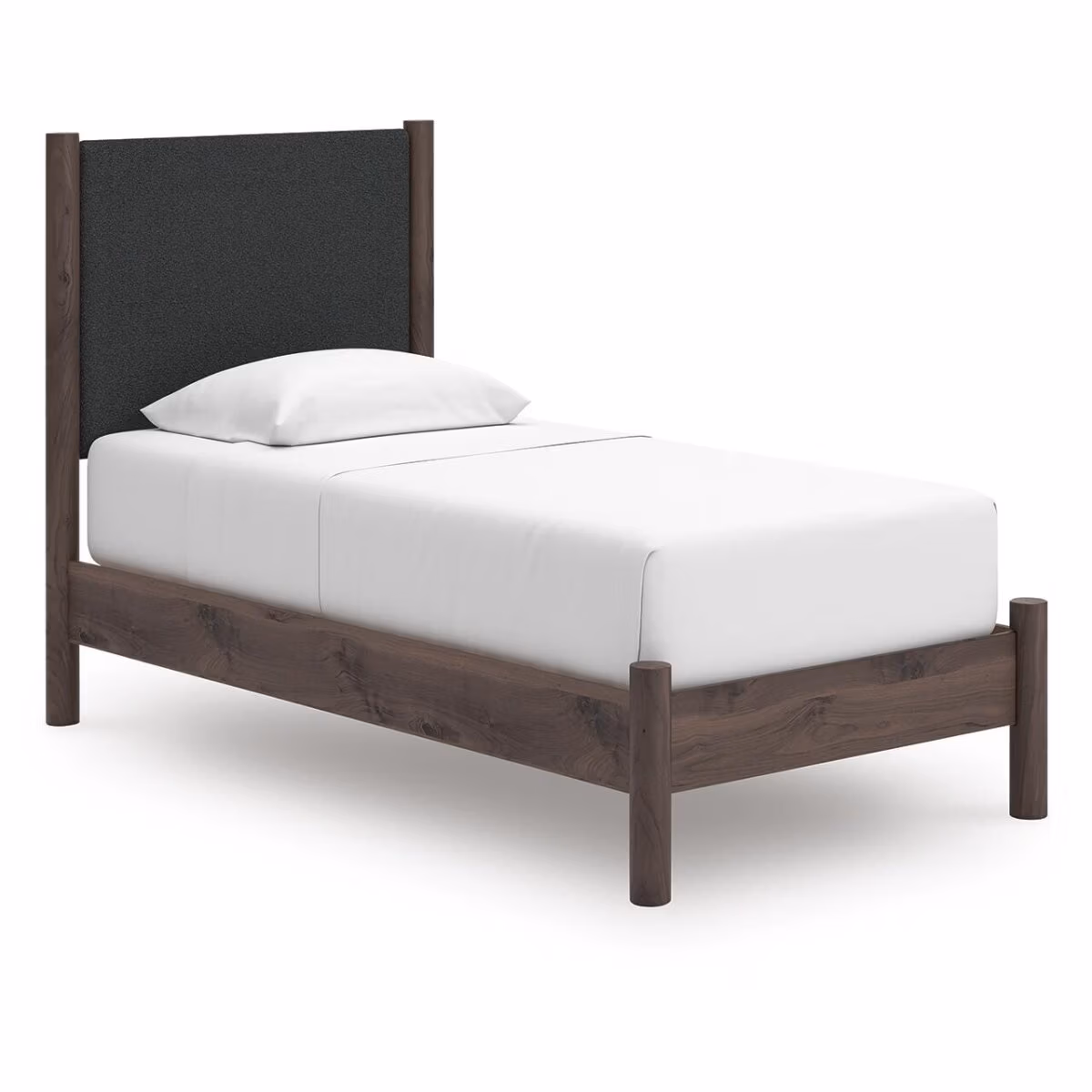 Pamytta Twin Upholstered Panel Platform Bed - Image 2