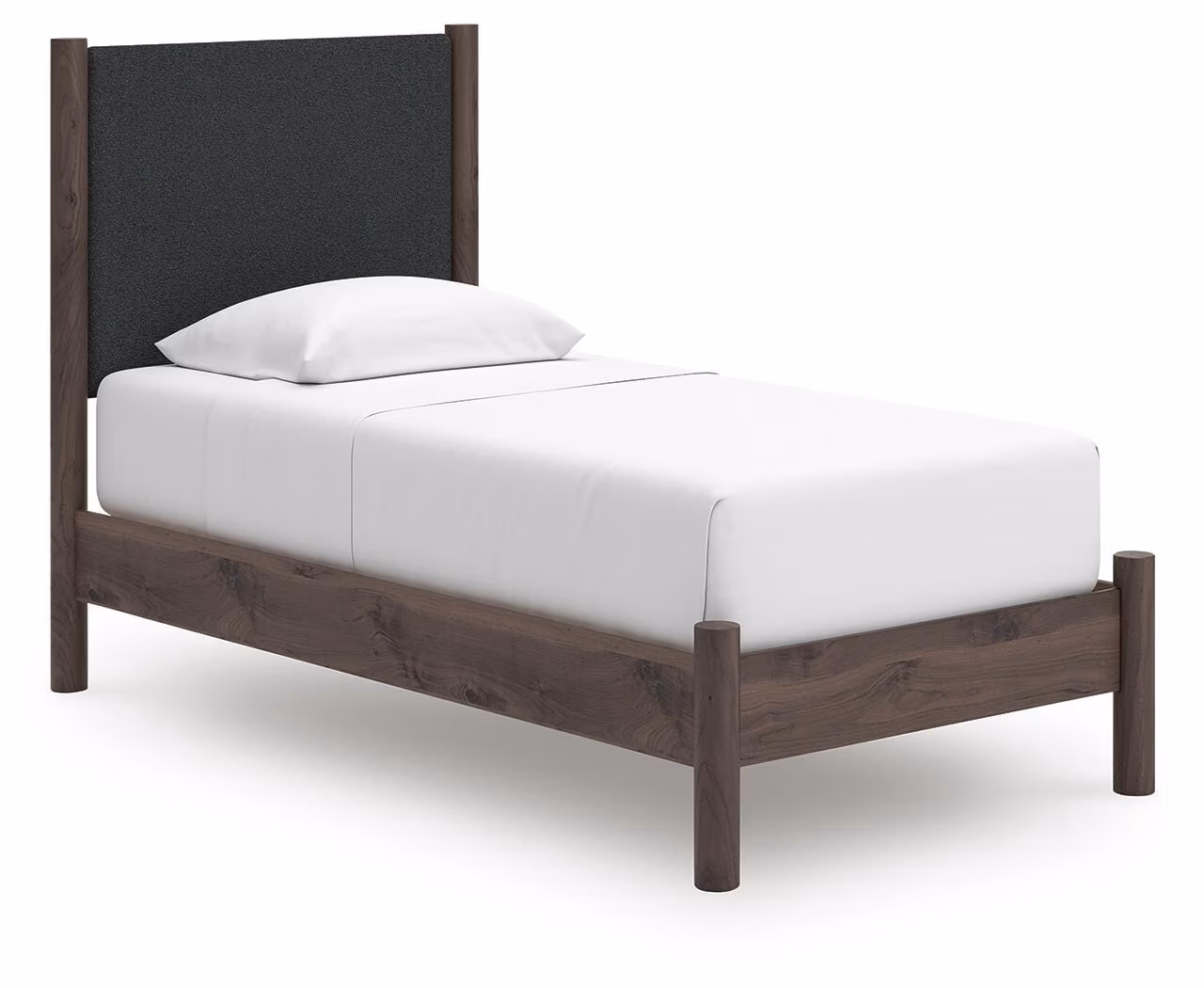 Pamytta Twin Upholstered Panel Platform Bed