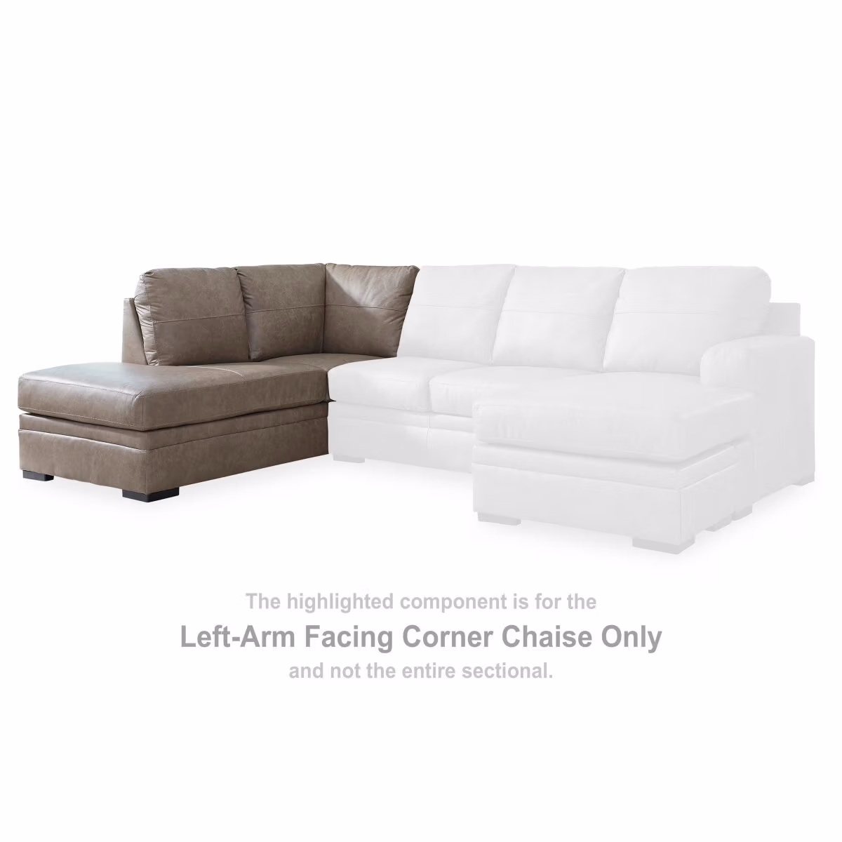 Amuleto Left-Arm Facing Corner Chaise - Image 3