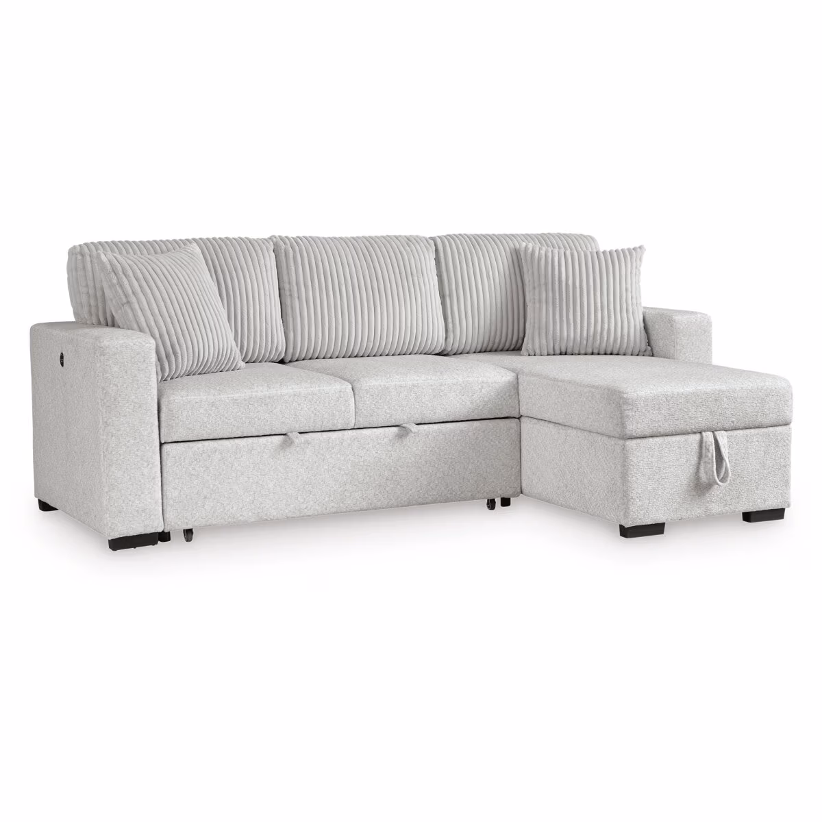 Wohlen 2-Piece Sectional with Pop Up Sleeper and Chaise - Image 7