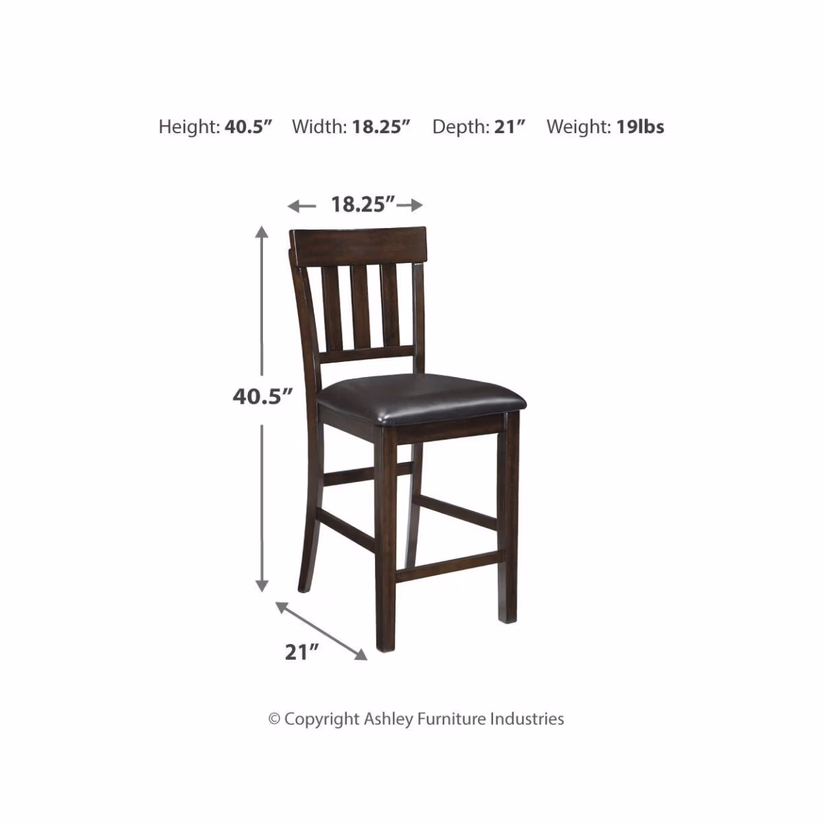 Haddigan Counter Height Bar Stool - Image 10