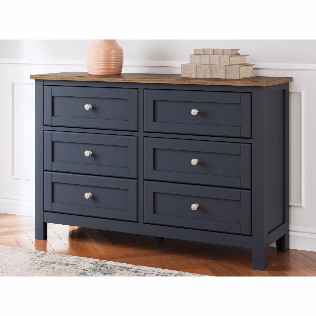 Landocken Twin Panel Bed, Dresser, Chest and Nightstand - Image 32