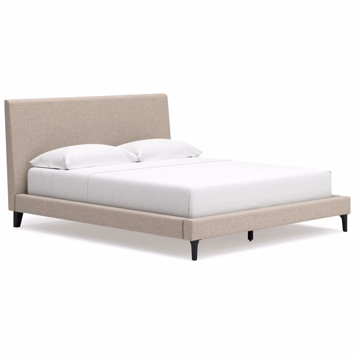 Cielden California King Upholstered Bed with Roll Slats - Image 2