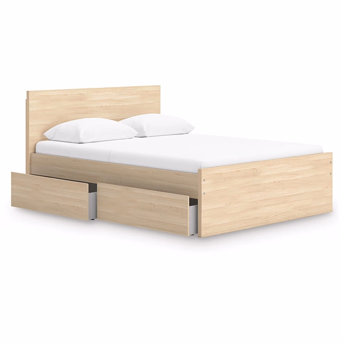 Onita Queen Panel Platform Bed with 1 Side Storage - Image 4