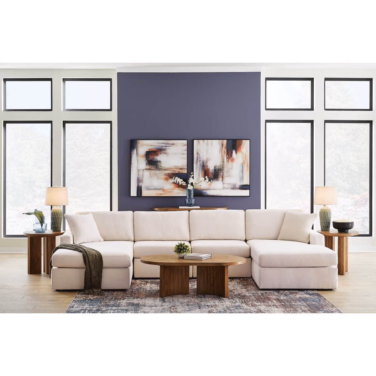 Modmax 4-Piece Sectional with Chaise - Image 3