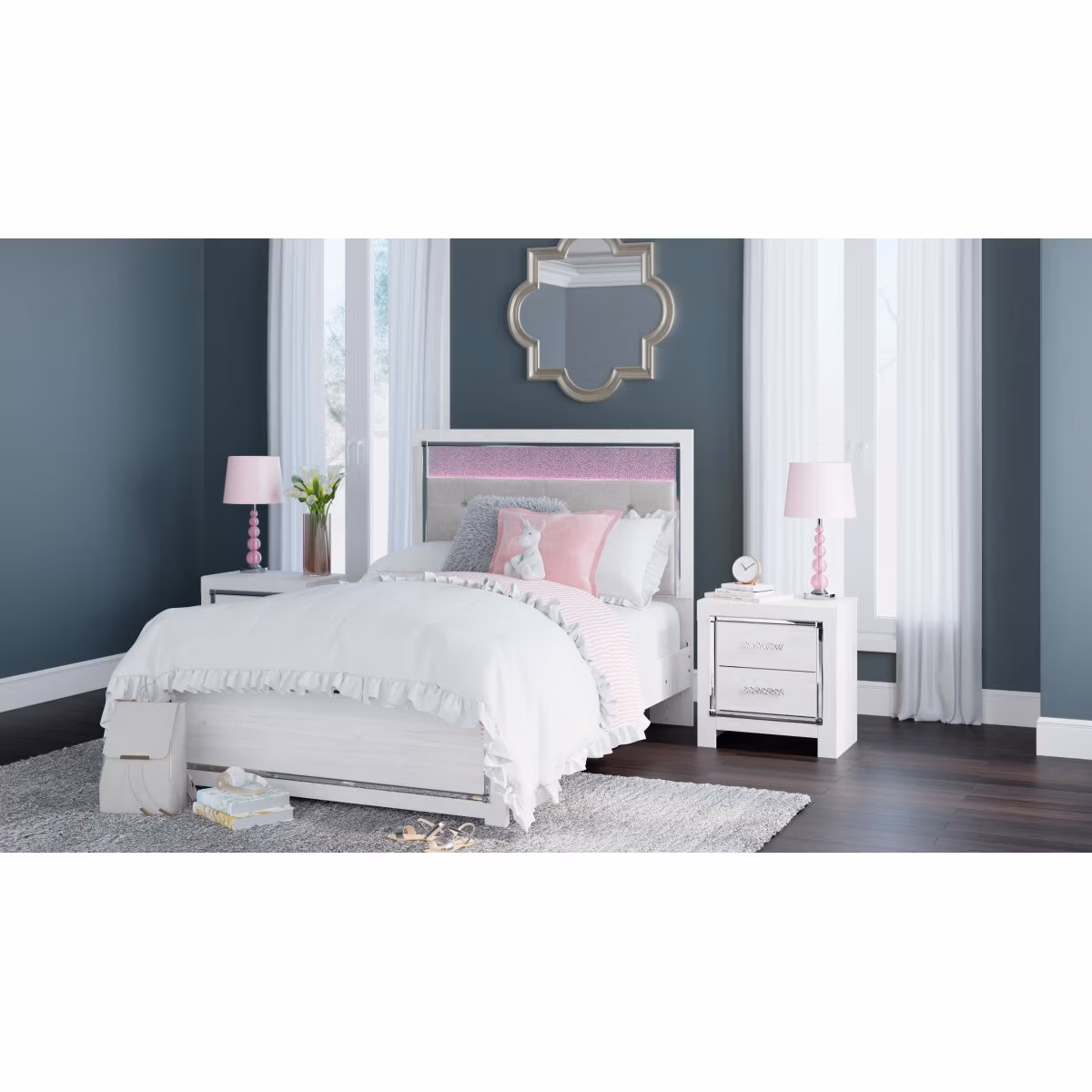 Altyra Full Panel Bed, Dresser, Mirror and Nightstand - Image 22