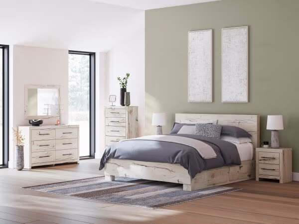 Lawroy King Panel Bed with Storage - Image 11