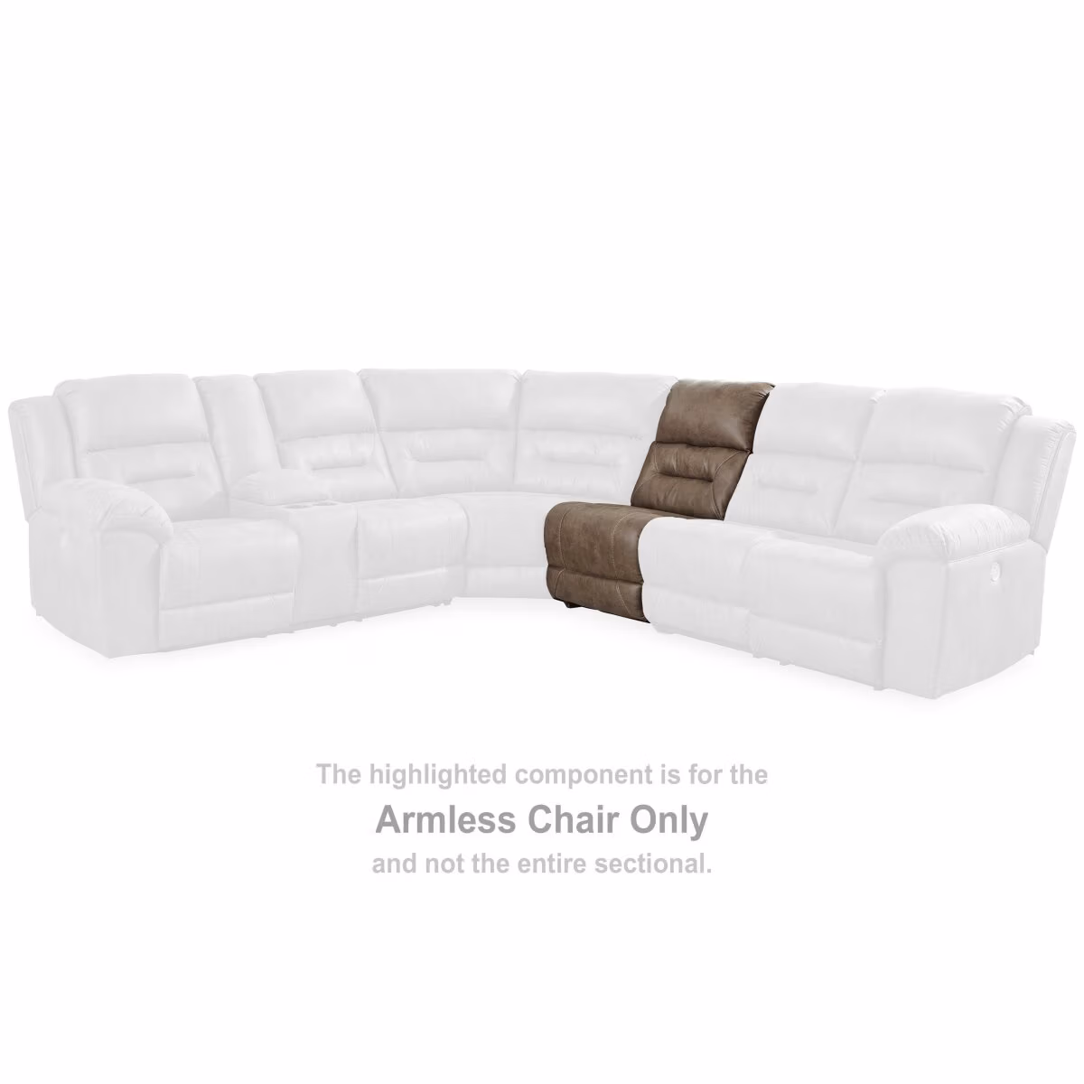 Ravenel Armless Chair - Image 3