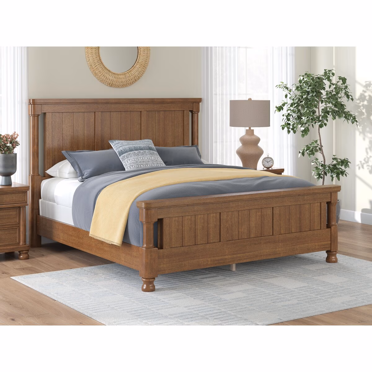 Rowlenstown California King Poster Bed - Image 3