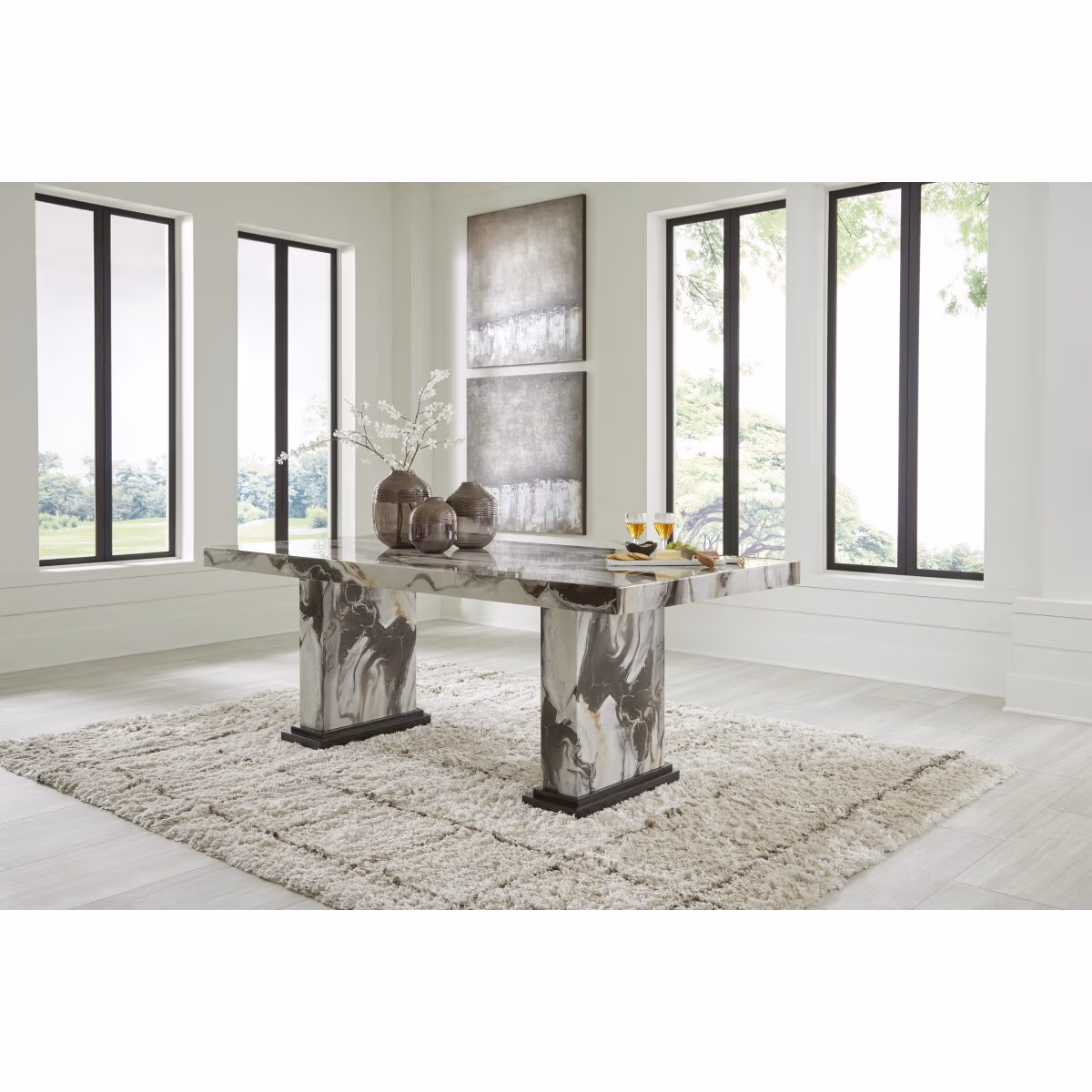 Jeshina Dining Table and 6 Chairs - Image 11