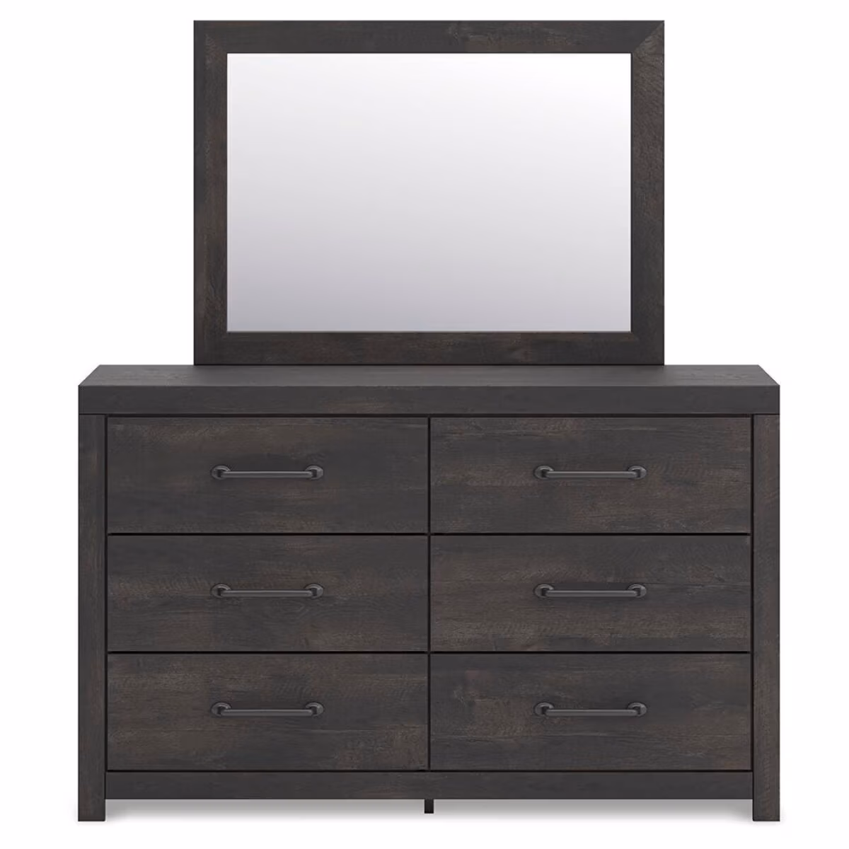 Hollivern Twin Panel Bed, Dresser and Mirror - Image 3