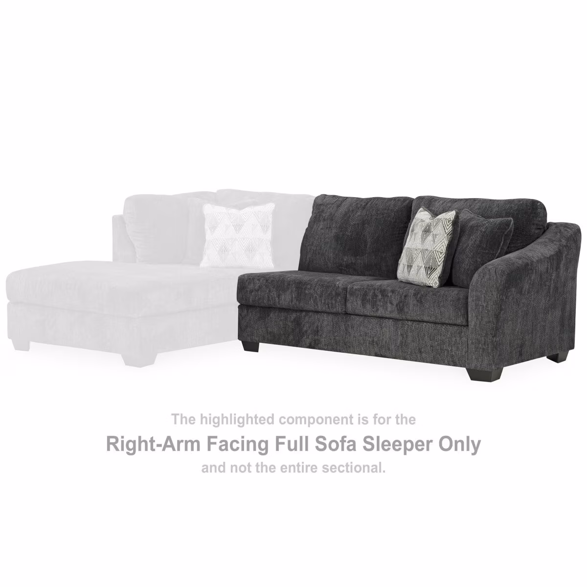 Biddeford Right-Arm Facing Full Sofa Sleeper - Image 3