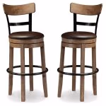 Pinnadel Bar Height Bar Stool (Set of 2) - Image 3