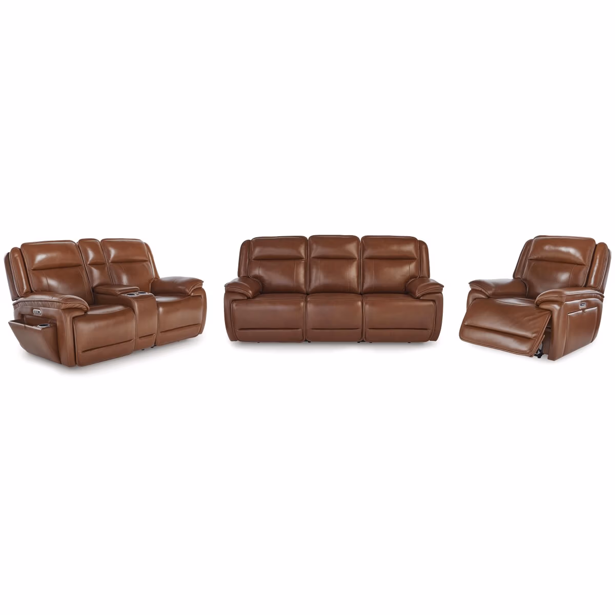 Healy Pier Power Reclining Sofa, Loveseat and Recliner - Image 2