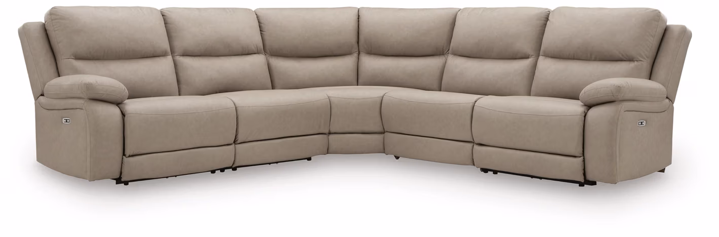 fd388a2252eb473913dc46b72df26ca6 Narwhal Place 5-Piece Power Reclining Sectional - Image 1