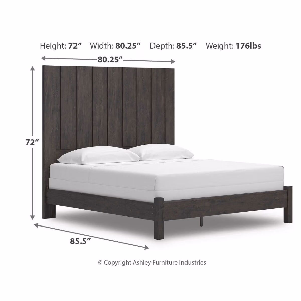 Fraluna King Panel Bed - Image 5