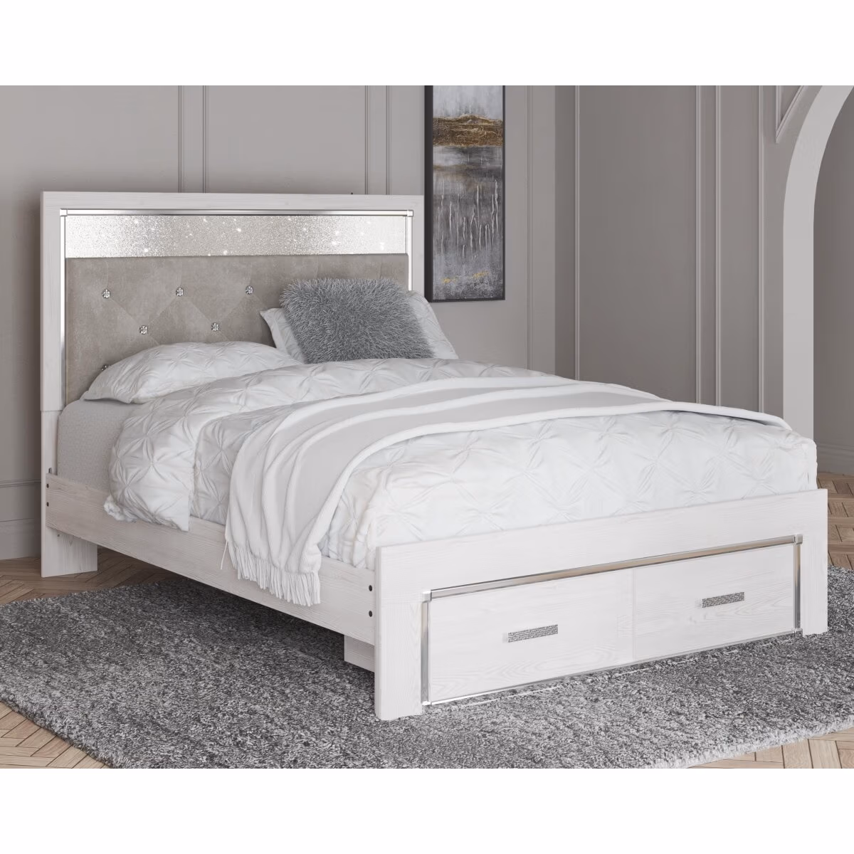 Altyra Queen Storage Bed, Dresser, Mirror, Chest and Nightstand - Image 34