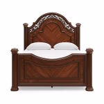 Lavinton Queen Poster Bed, Dresser, Mirror, Chest and Nightstand - Image 9