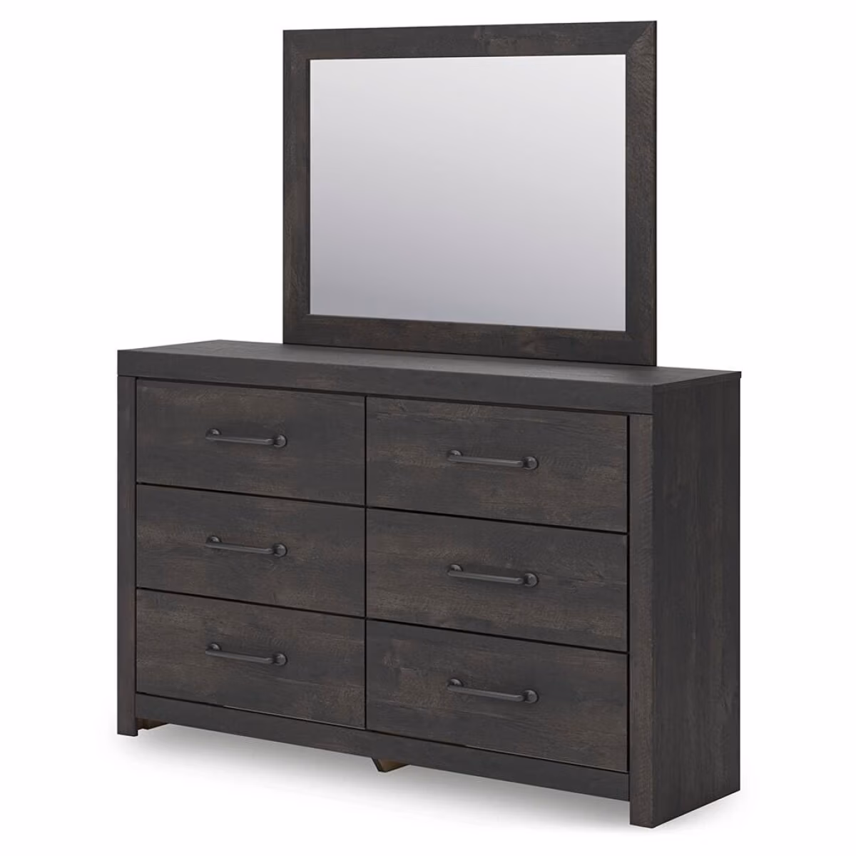 Hollivern Twin Panel Bed, Dresser and Mirror - Image 8