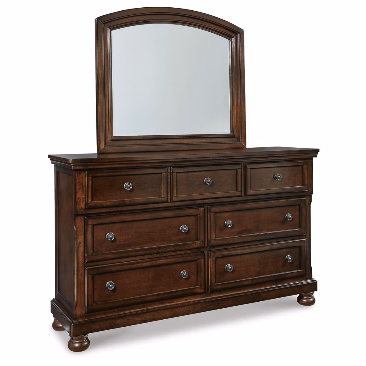 Porter California King Panel Bed, Dresser, Mirror and Chest - Image 3