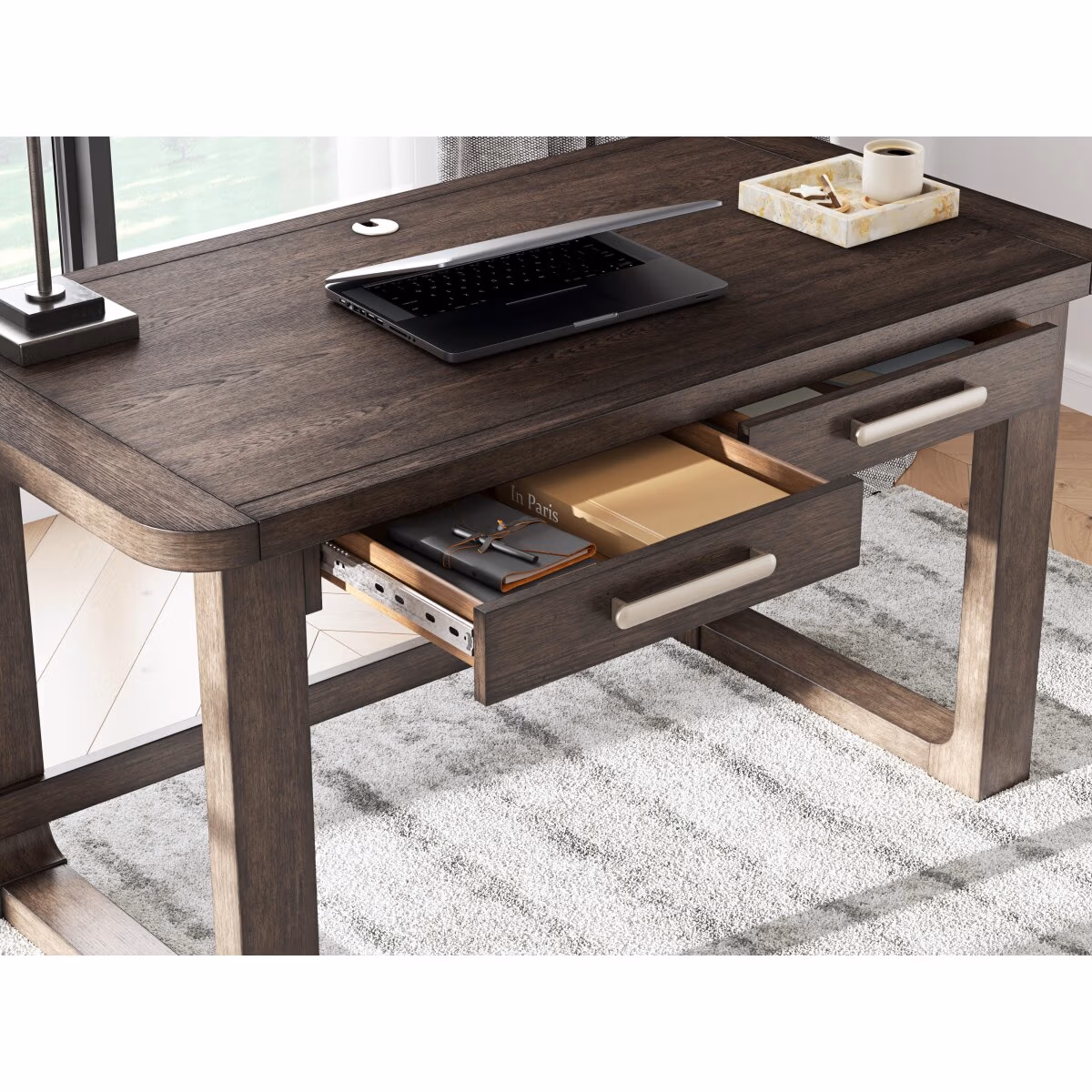 Breckington 56" Home Office Desk - Image 11
