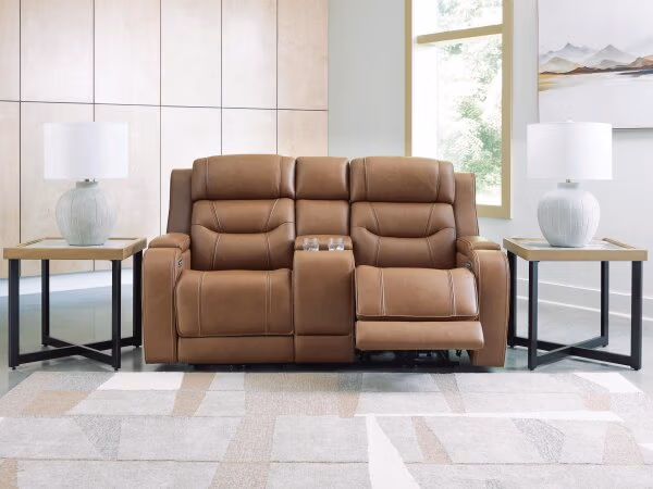Knightington Power Reclining Loveseat with Audio Seating - Image 7