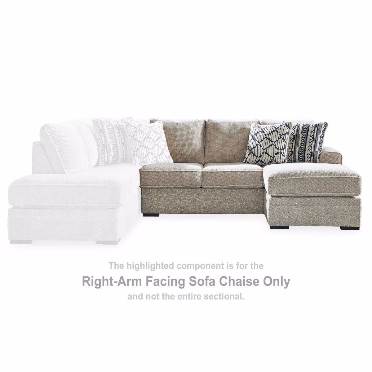 Calnita Right-Arm Facing Sofa Chaise - Image 3