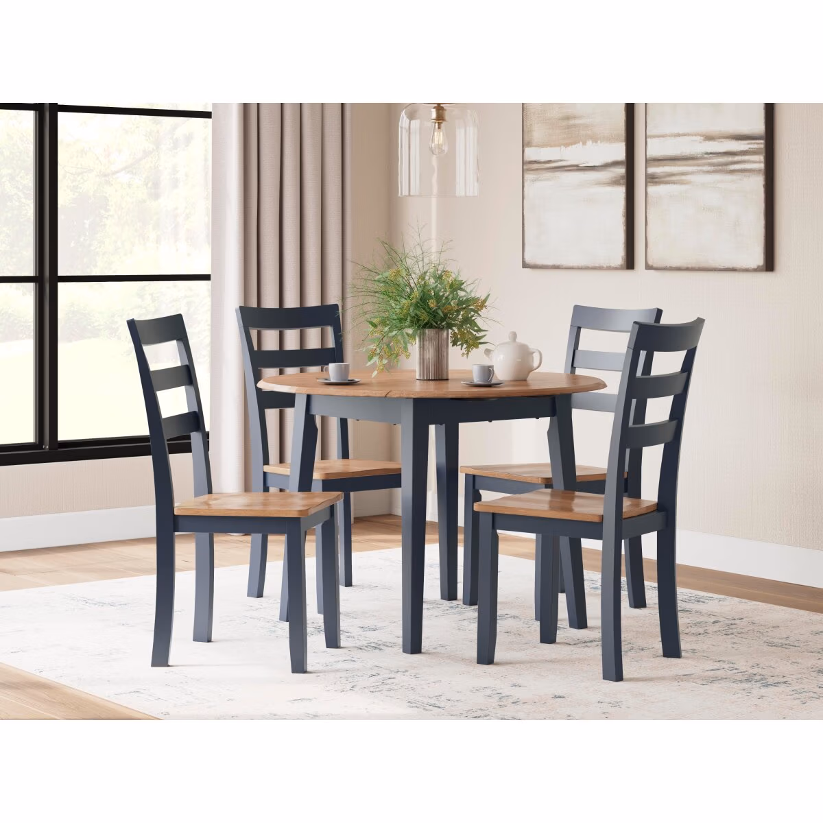 Gesthaven Dining Table and 4 Chairs - Image 2