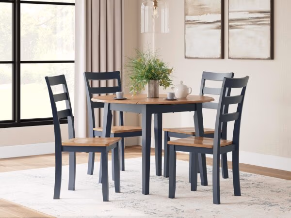 Gesthaven Dining Table and 4 Chairs - Image 2