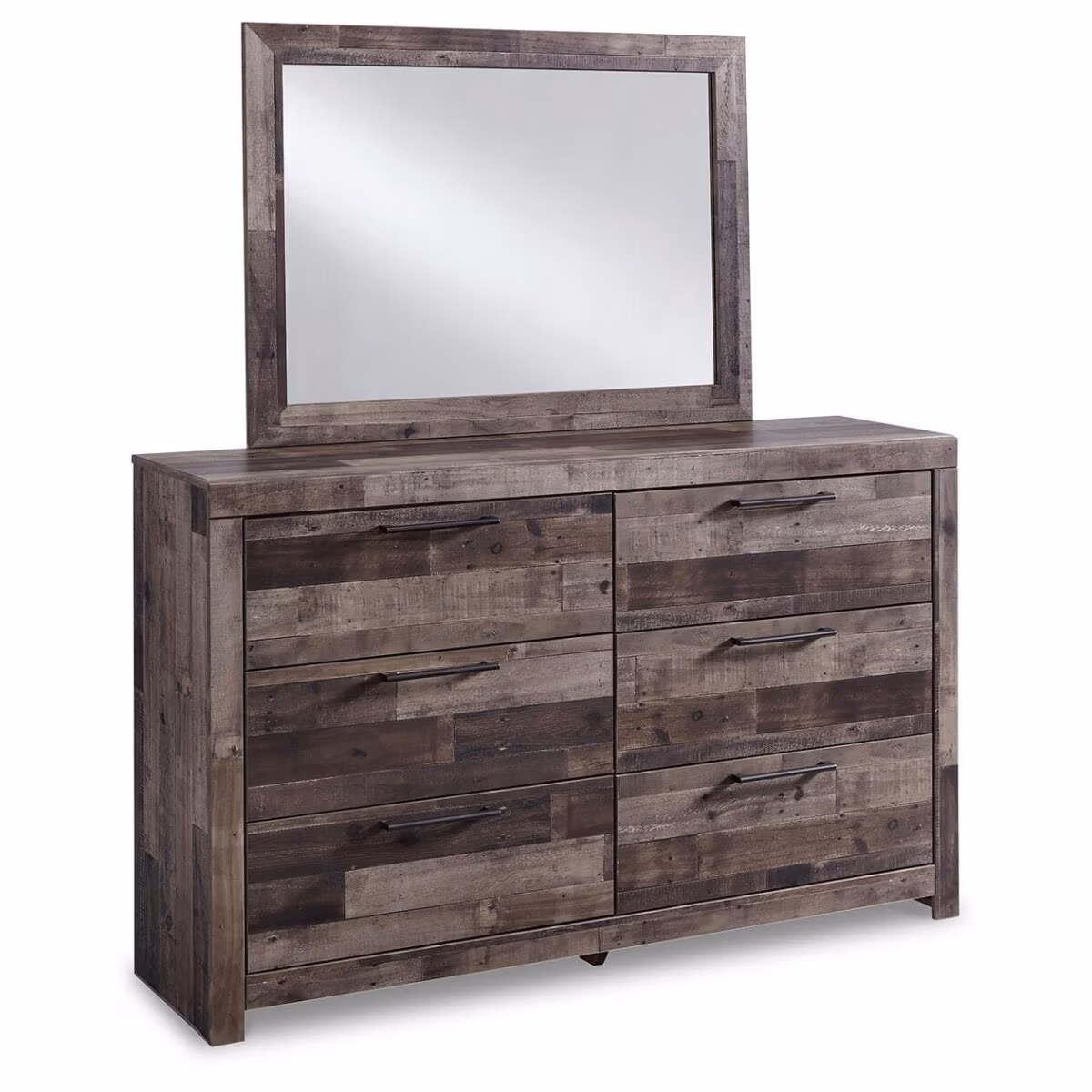 Derekson Full Panel Bed, Dresser, Mirror and Nightstand - Image 3