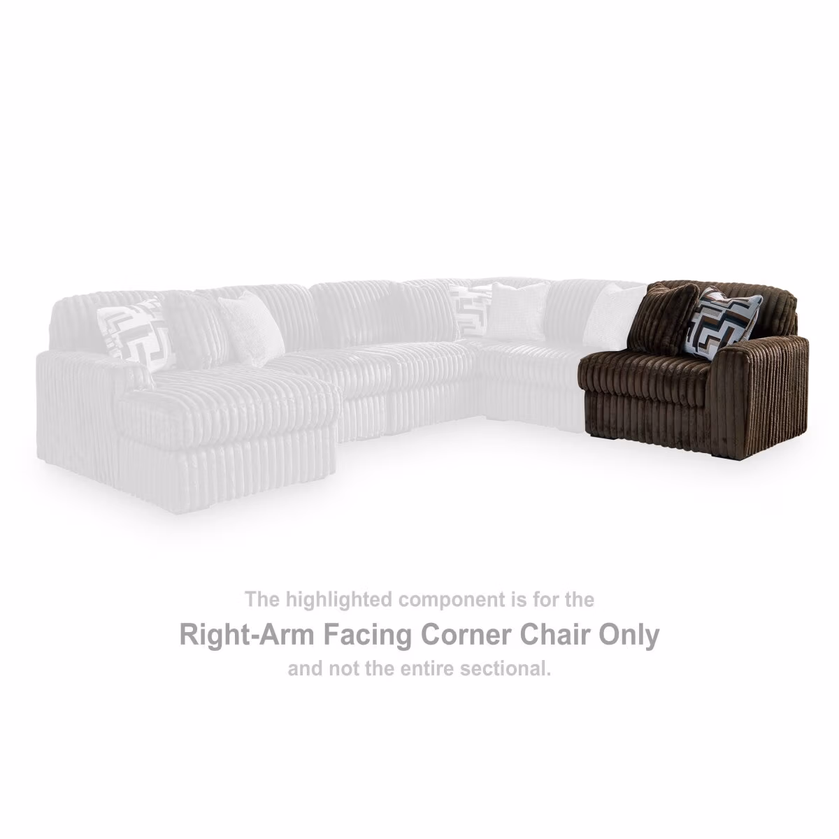 Midnight-Madness Right-Arm Facing Corner Chair - Image 3
