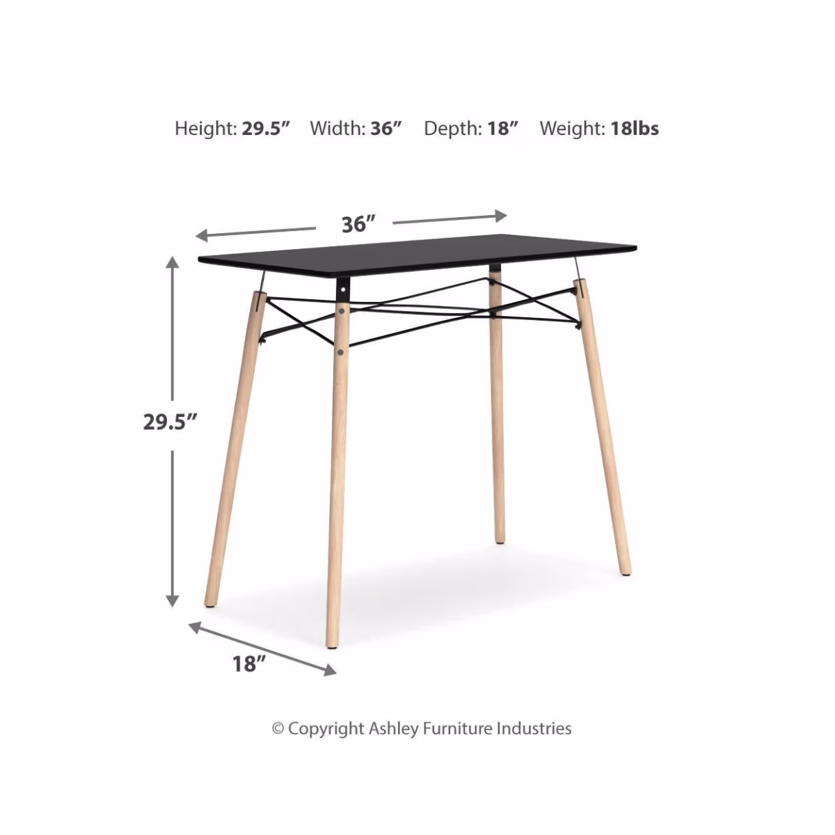 Jaspeni Home Office Desk - Image 10