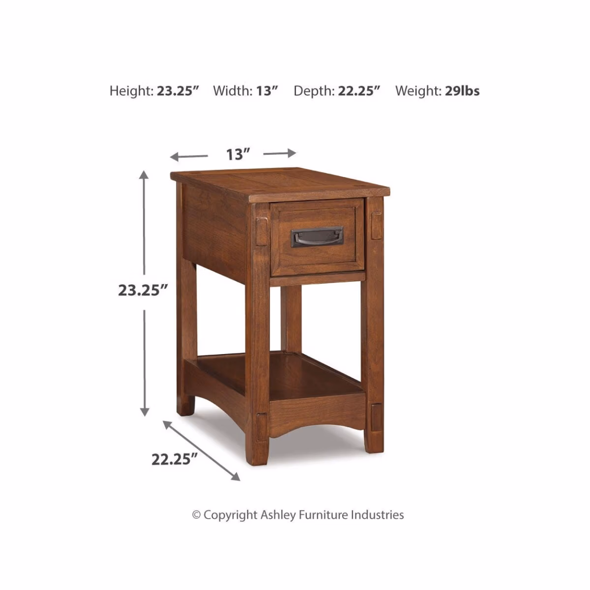 Breegin Chairside End Table - Image 5