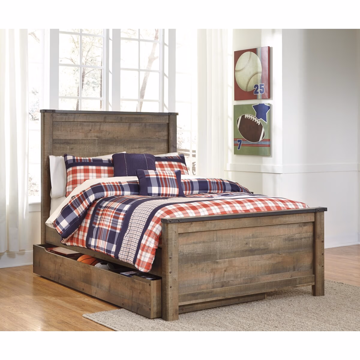 Trinell Full Panel Headboard - Image 5