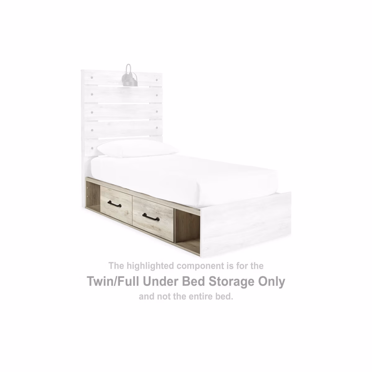 Cambeck Twin/Full Under Bed Storage - Image 3