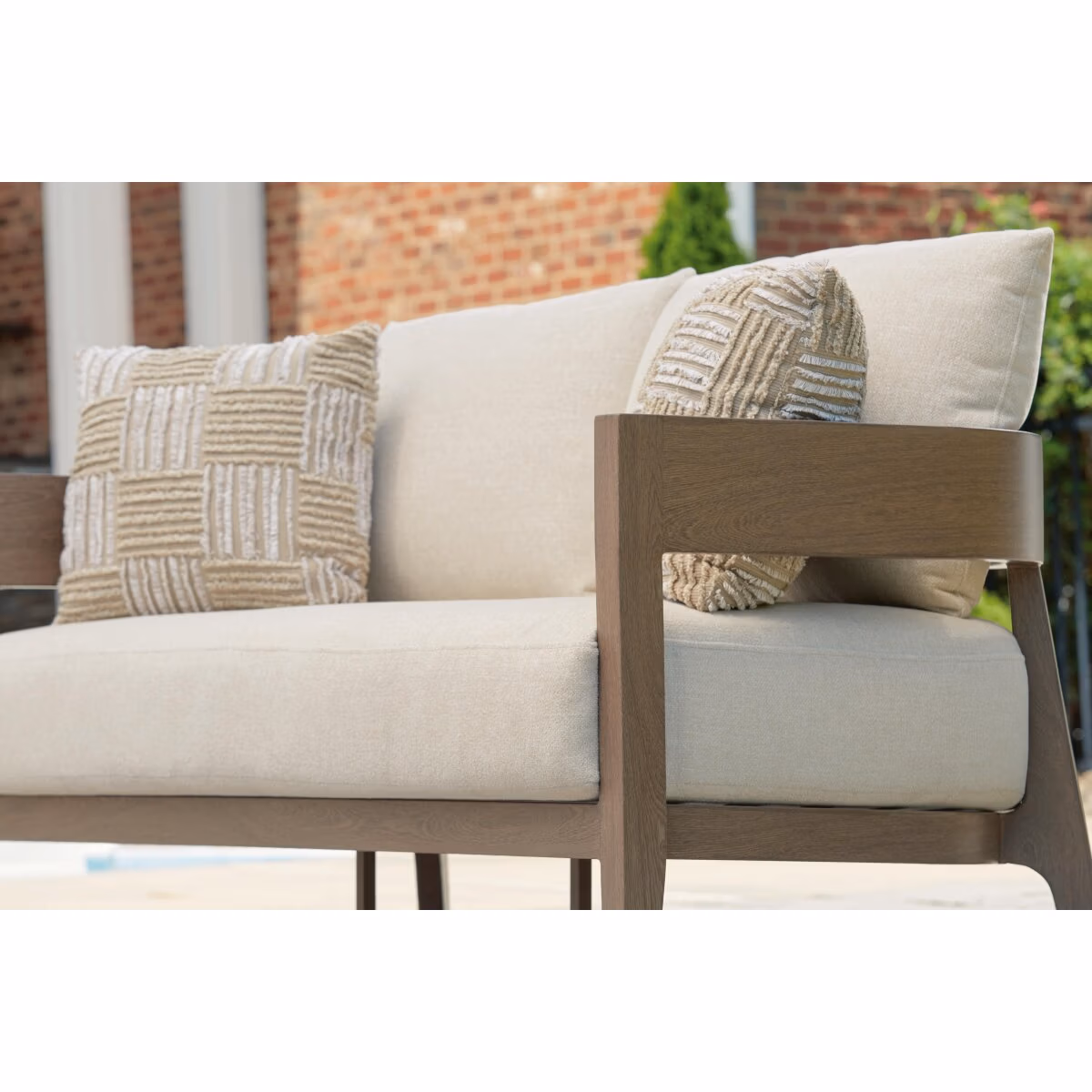 Serene Bay Outdoor Loveseat with Cushion - Image 9