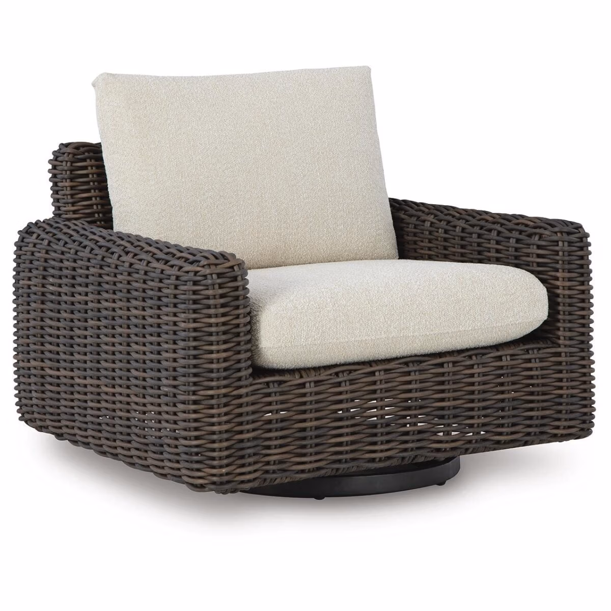 Kimora Outdoor Swivel Lounge Chair - Image 2