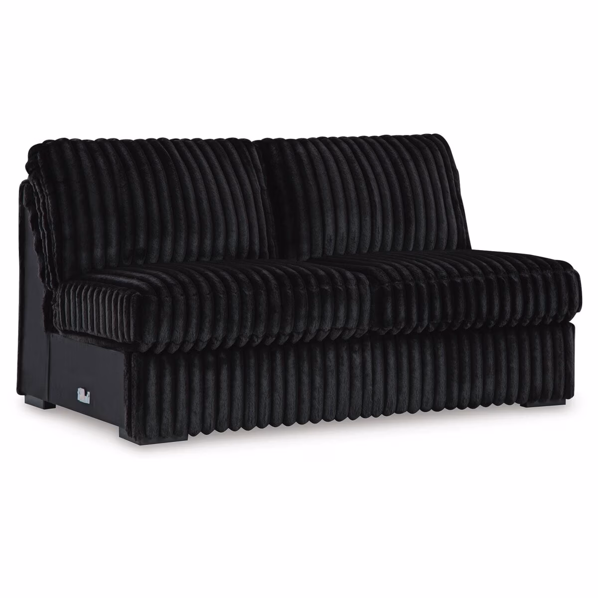 Midnight-Madness Armless Loveseat - Image 2