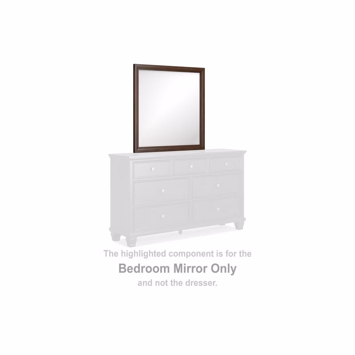 Danabrin Bedroom Mirror - Image 3