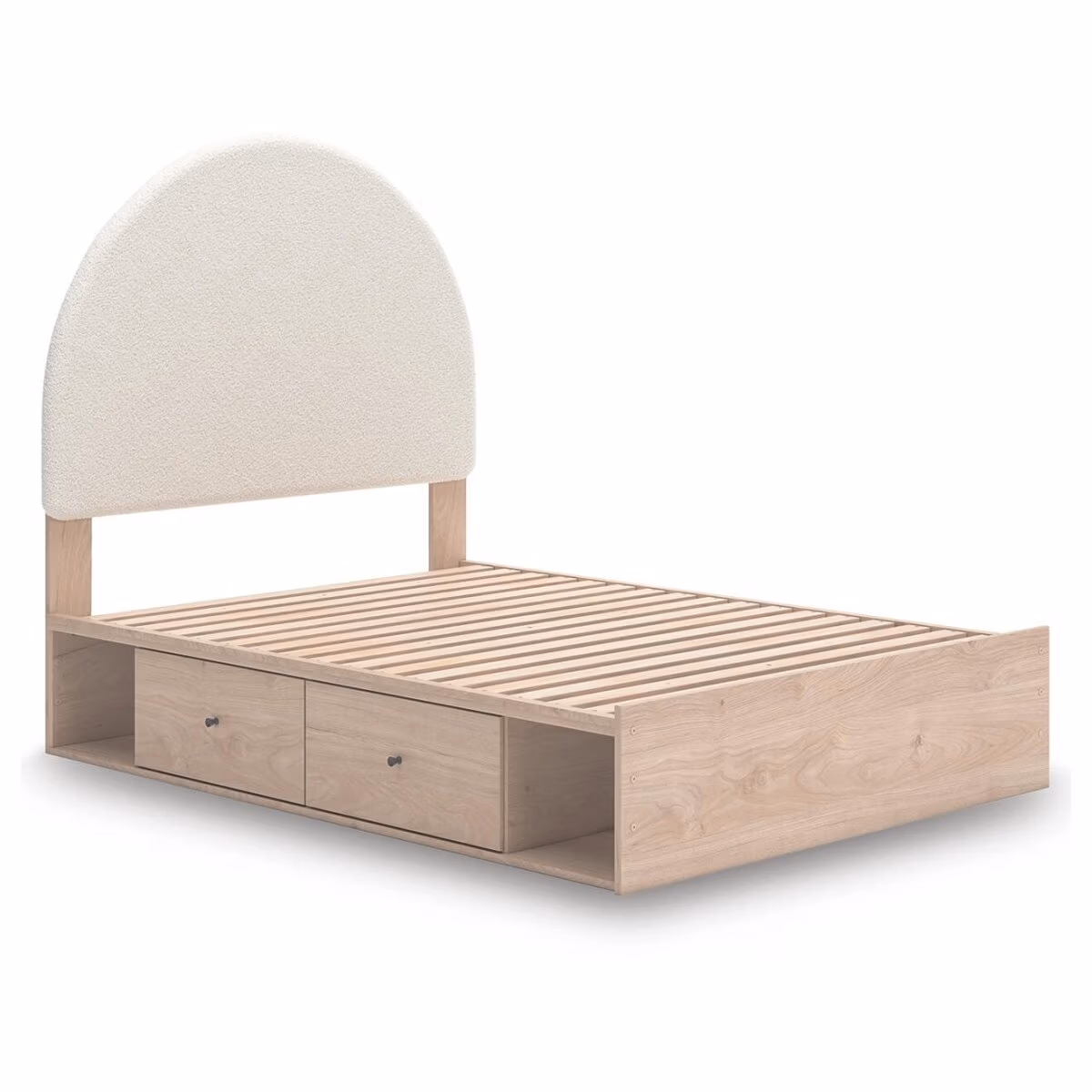 Arloster Full Upholstered Panel Bed with Storage - Image 5