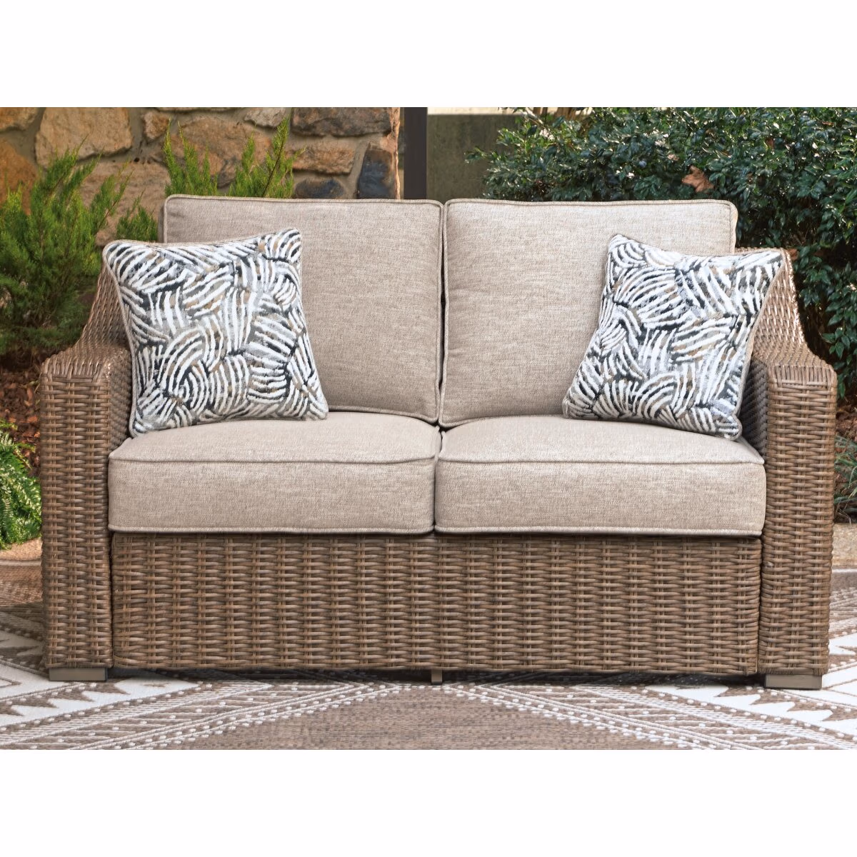 Laguna Heights Outdoor Loveseat with Cushion - Image 3