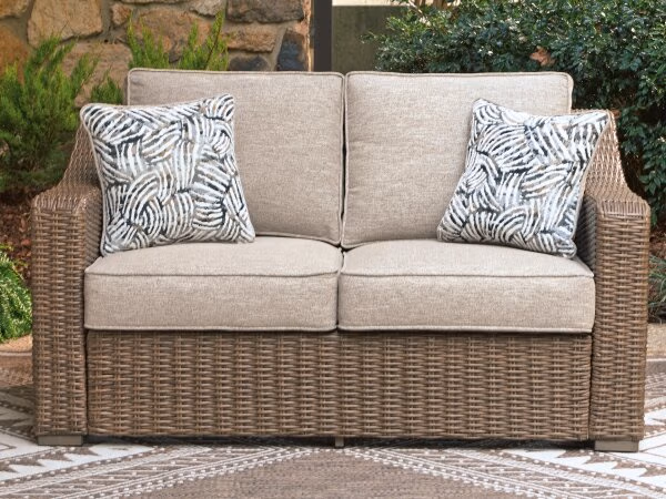 Laguna Heights Outdoor Loveseat with Cushion - Image 3